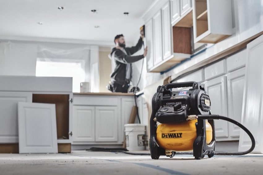 DeWalt 20V MAX Cordless Air Compressor Feature