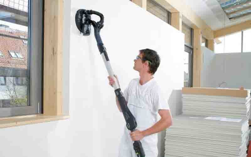 Festool Planex LHS 225 Drywall Sander application