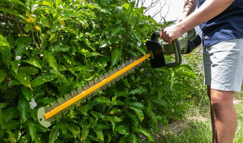 Green Machine Battery-Powered Hedge Trimmer Review