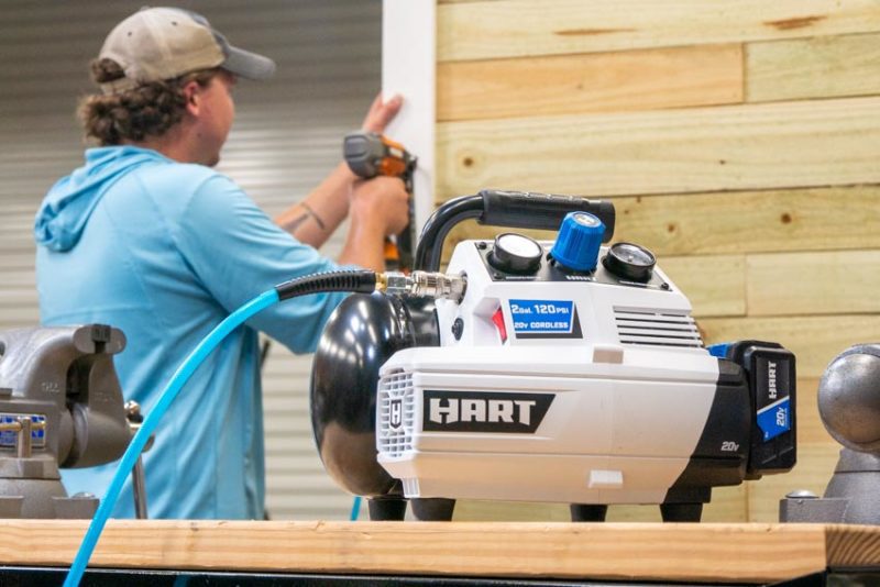 Hart 20V 2-Gallon Cordless Air Compressor Review HPCP01B