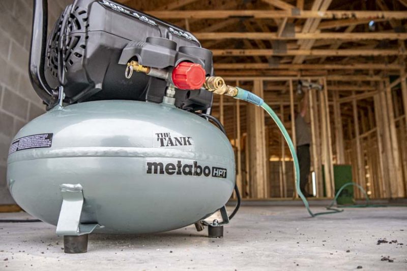 Best Pancake Air Compressor: Metabo HPT Pancake Air Compressor