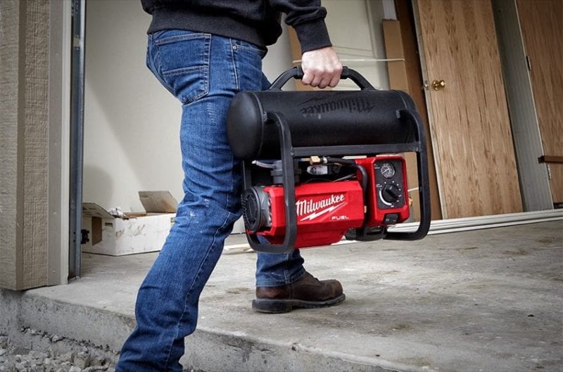 Best Cordless Air Compressor: Milwaukee M18 Fuel Cordless Compressor